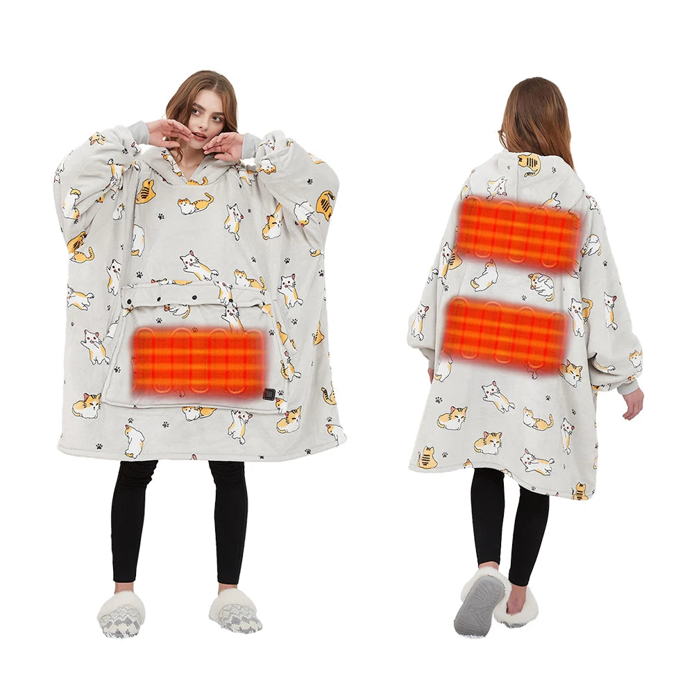 XXL beheizbarer Hoodie