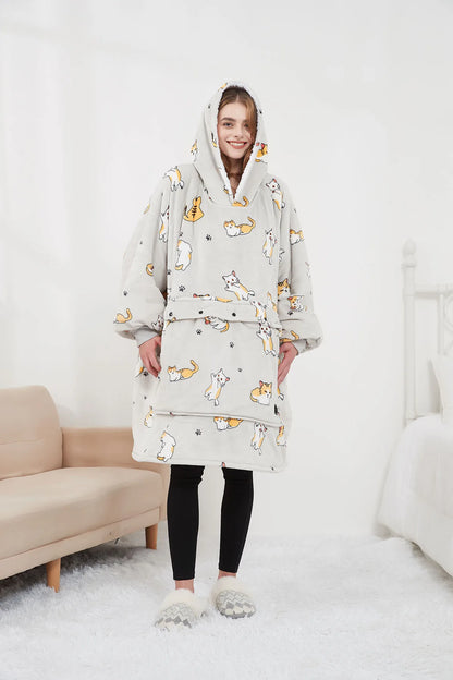 XXL beheizbarer Hoodie