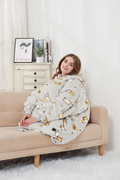 XXL beheizbarer Hoodie