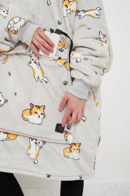 XXL beheizbarer Hoodie