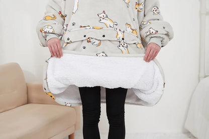 XXL beheizbarer Hoodie