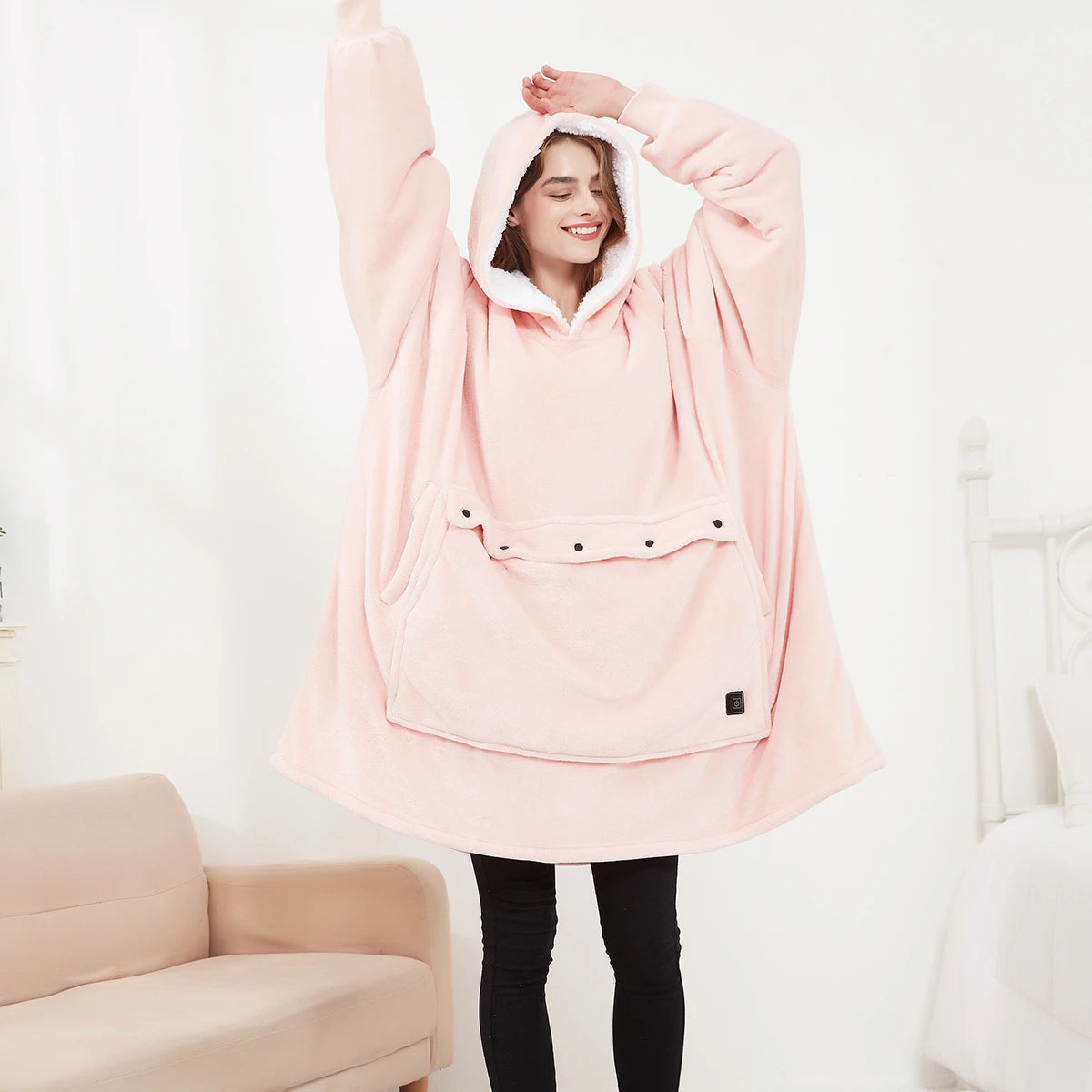 XXL beheizbarer Hoodie